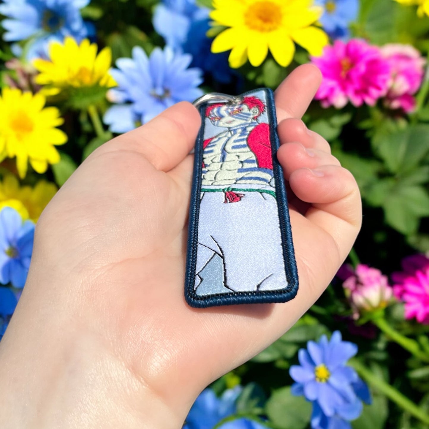 Eternal Combat Embroidered Keychain