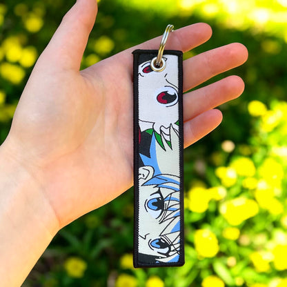 Lightning & Light Embroidered Keychain