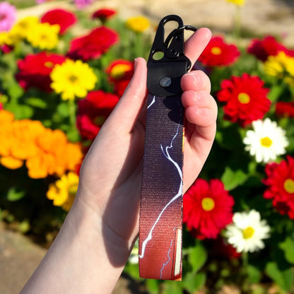 Bolt of Courage Keychain Strap