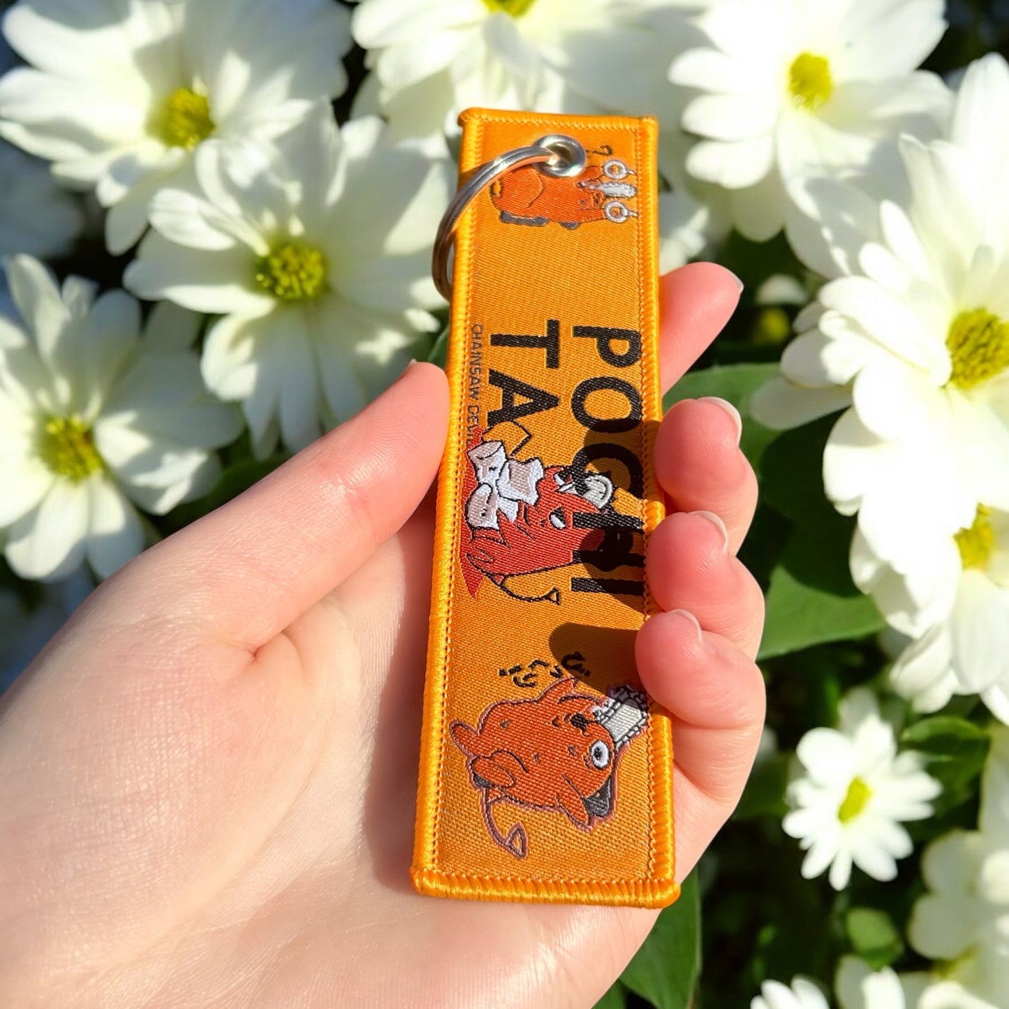 Little Hero Embroidered Keychain