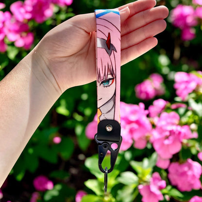 Horned Halo Keychain Strap