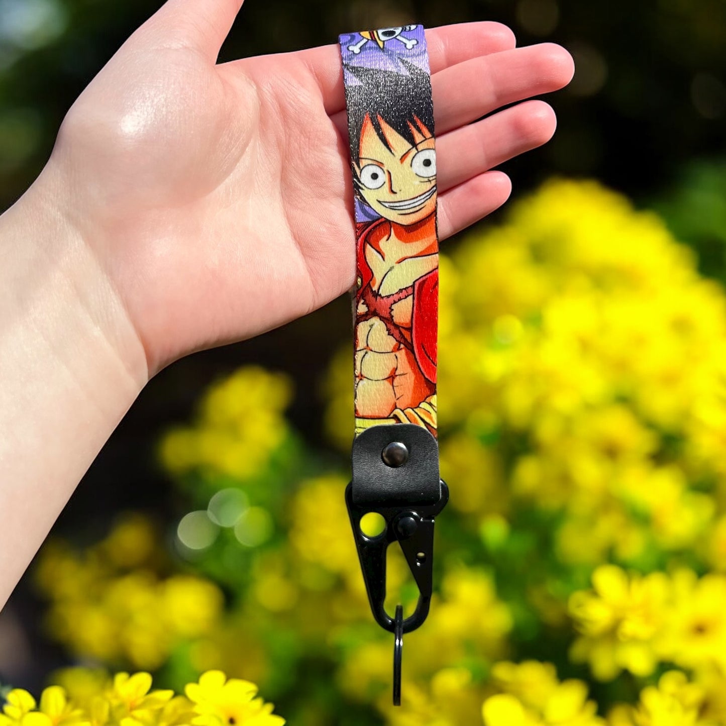 Joyful Captain Keychain Strap