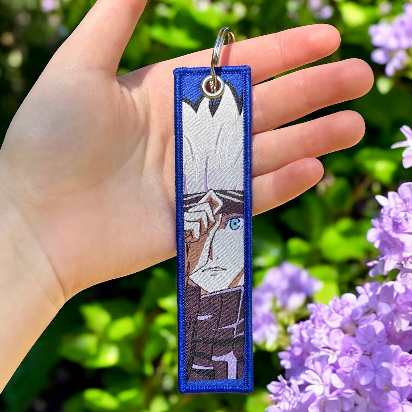 Infinity Sorcerer Embroidered Keychain