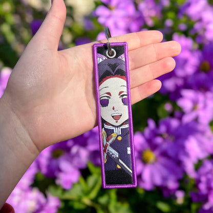 Butterfly’s Bite Embroidered Keychain