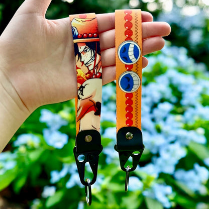 Flame of Freedom Keychain Strap