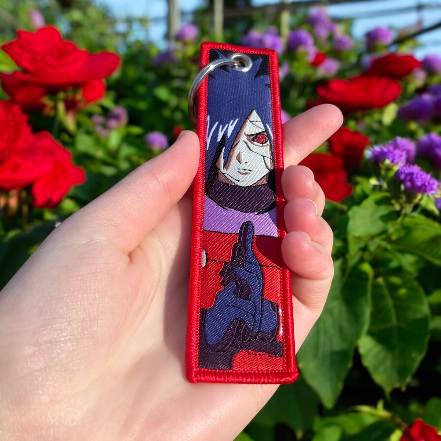 Eternal Storm Embroidered Keychain