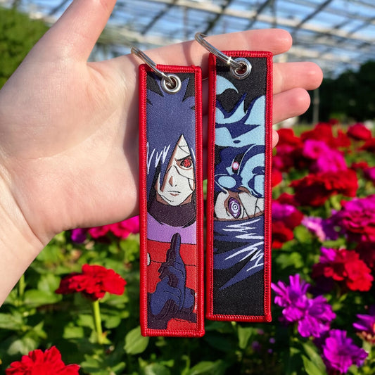 Eternal Storm Embroidered Keychain