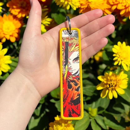 Unyielding Flame Keychain