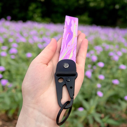 Gentle Petal Keychain Strap