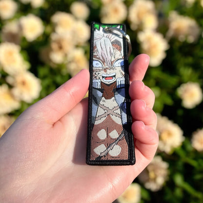 Wind-borne Fury Embroidered Keychain