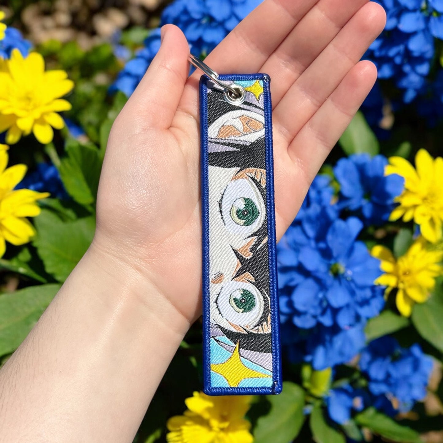 Wild Heart Embroidered Keychain