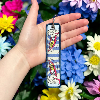 Eternal Combat Embroidered Keychain