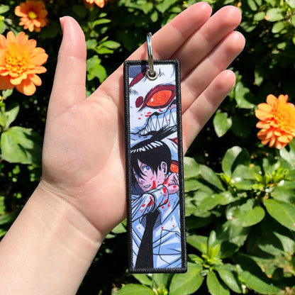 Smoke and Snow Keychain