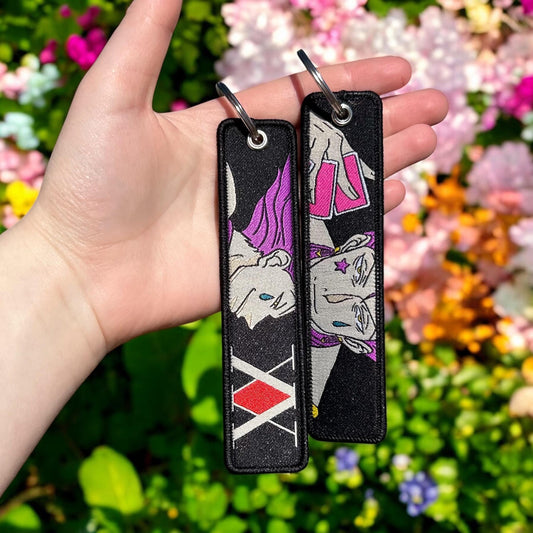 Trickster Magician Embroidered Keychain