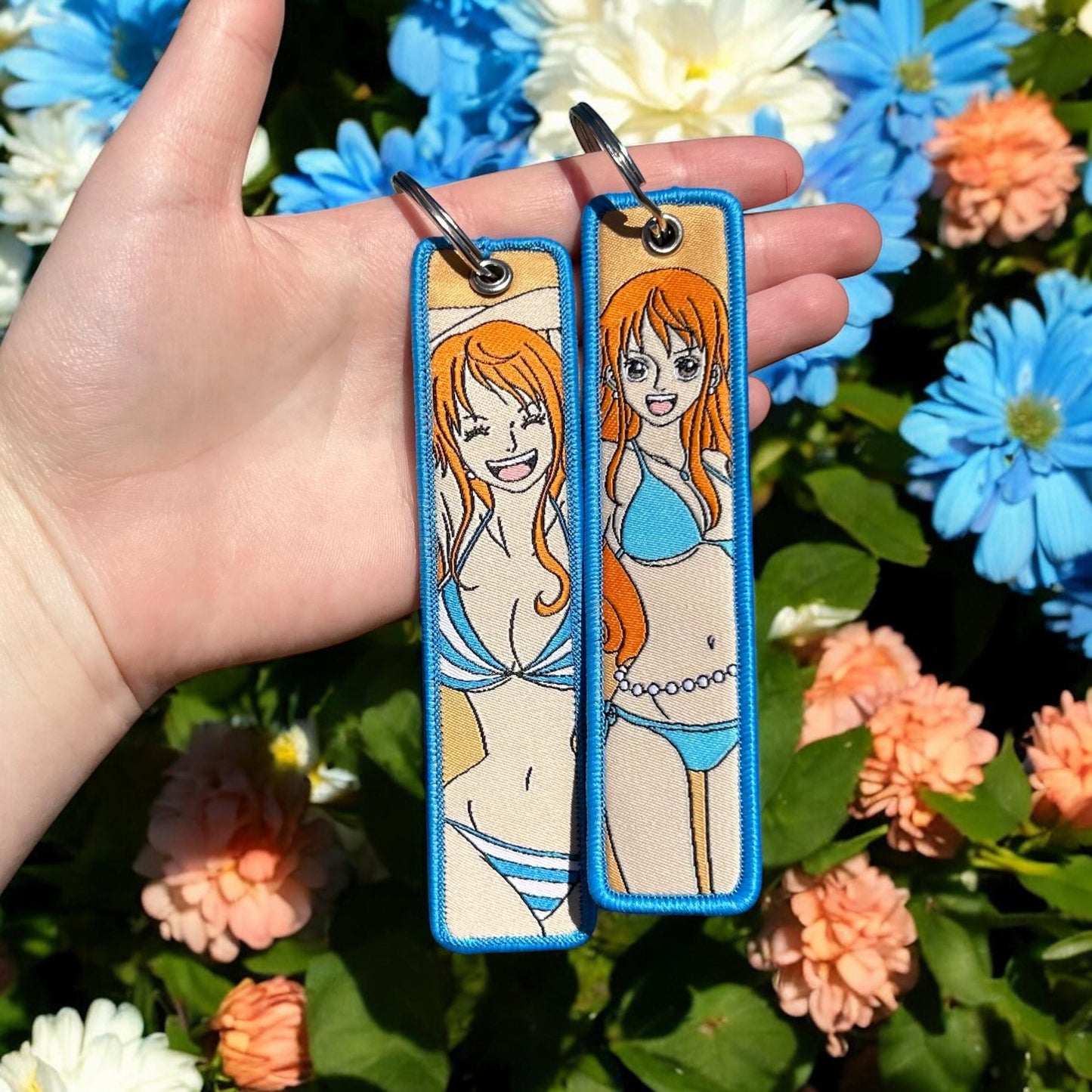 Map Maker Embroidered Keychain