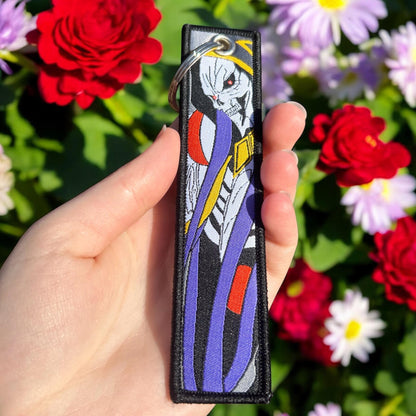 Undead Sorcerer Embroidered Keychain