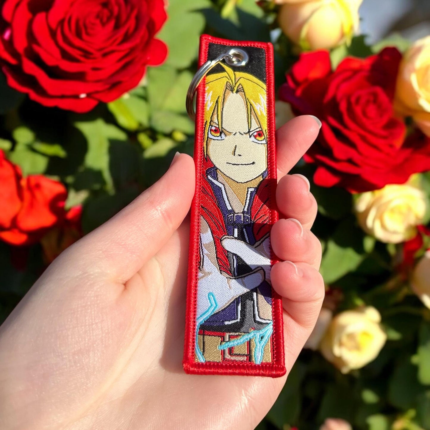 Brilliant Alchemist Embroidered Keychain