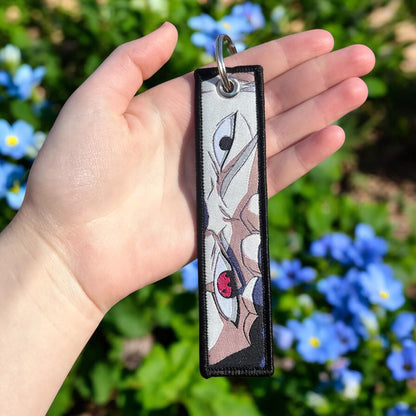 Masked Sensei Embroidered Keychain