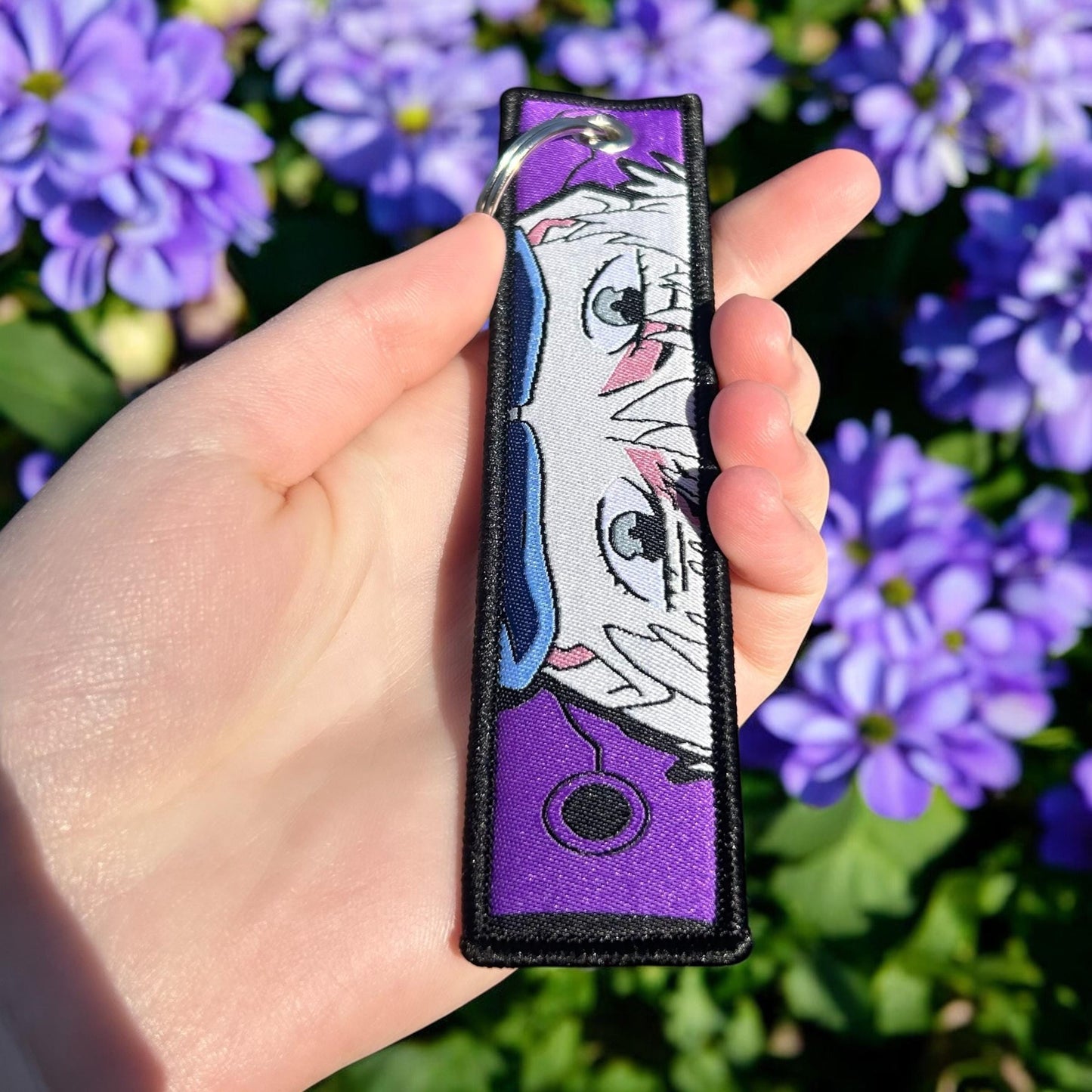 Cursed Speech Sorcerer Embroidered Keychain