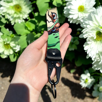 Genius Scientist Keychain Strap