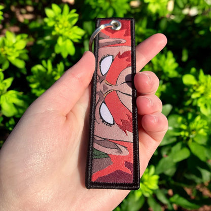 Dynamic Mentor Embroidered Keychain