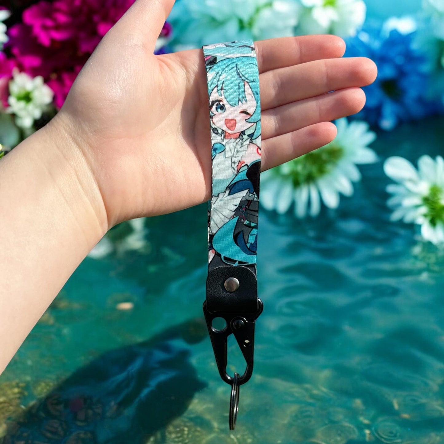 Virtual Idol Keychain Strap