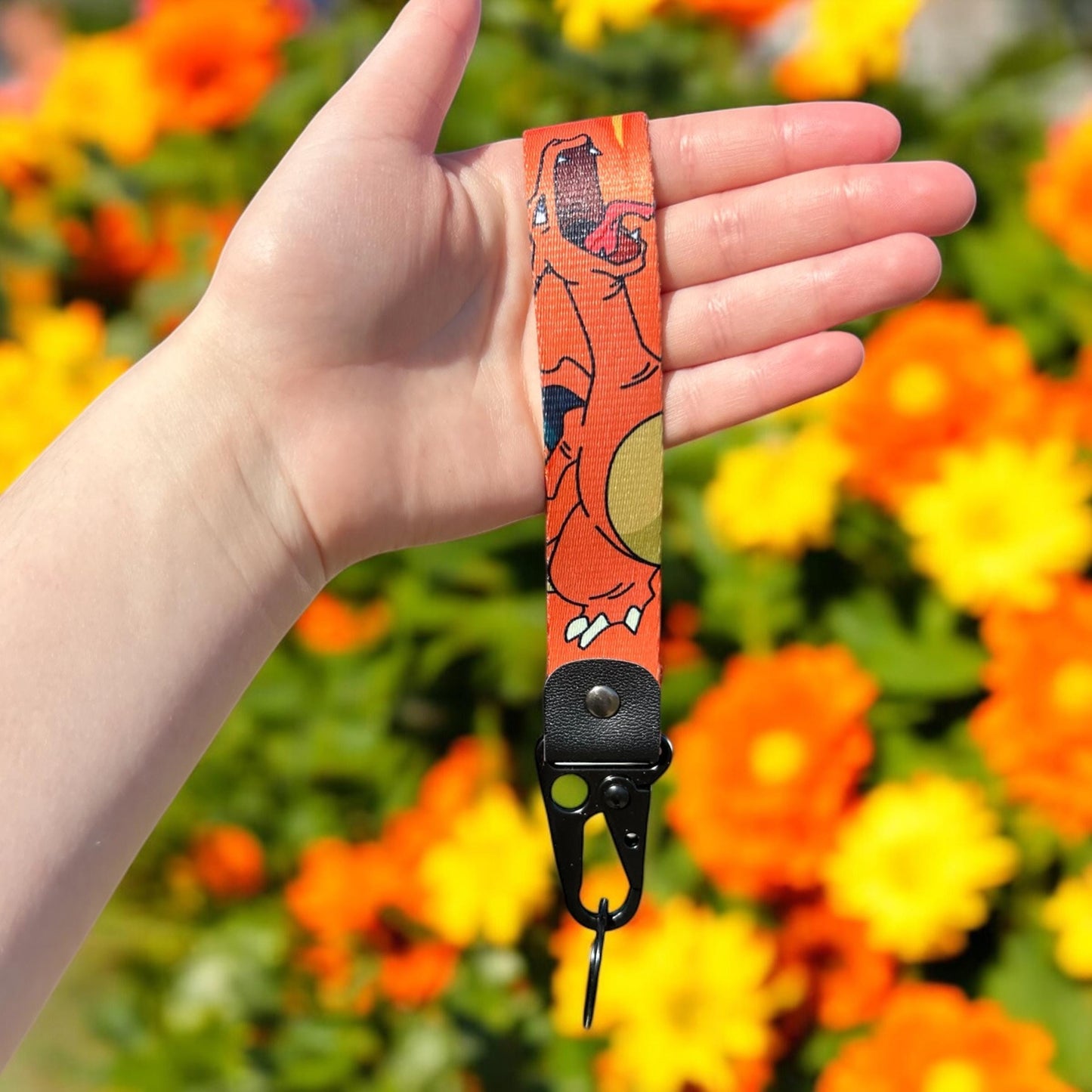 Fire Dragon Keychain Strap