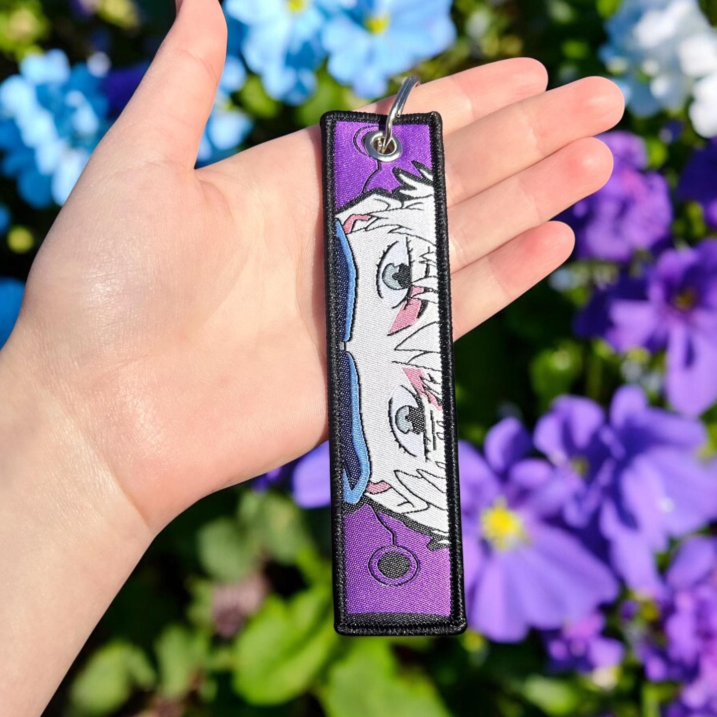 Cursed Speech Sorcerer Embroidered Keychain