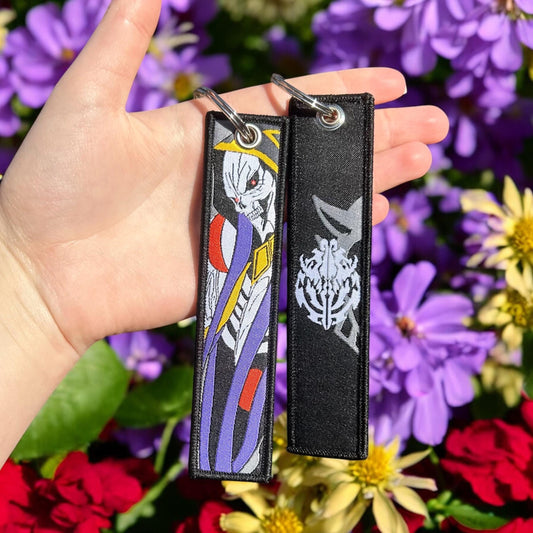 Undead Sorcerer Embroidered Keychain