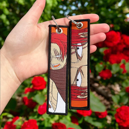 Fearless Captain Embroidered Keychain