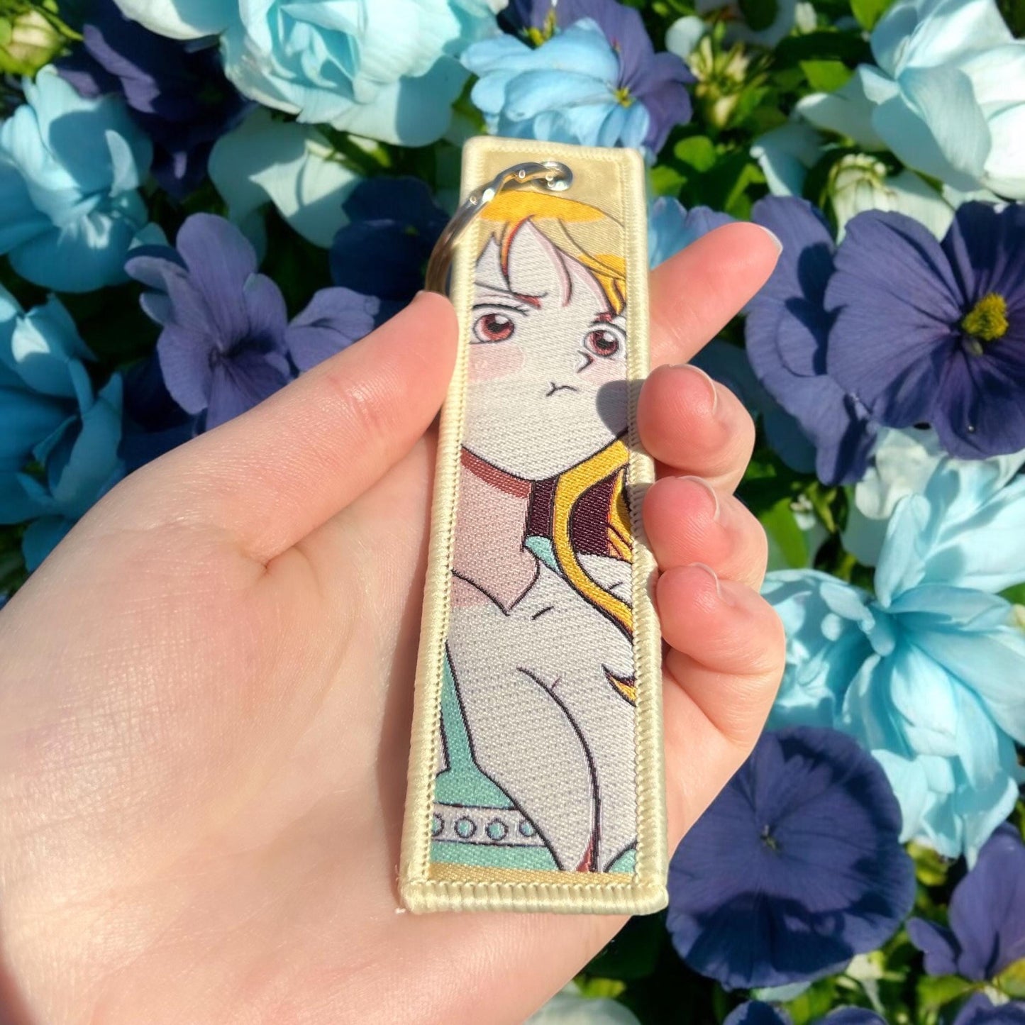 Beauties of the Sea Embroidered Keychain