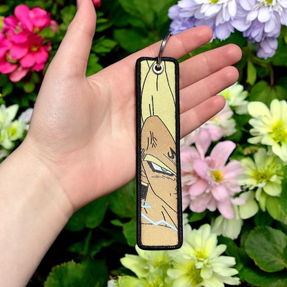 Elite Fighter Embroidered Keychain