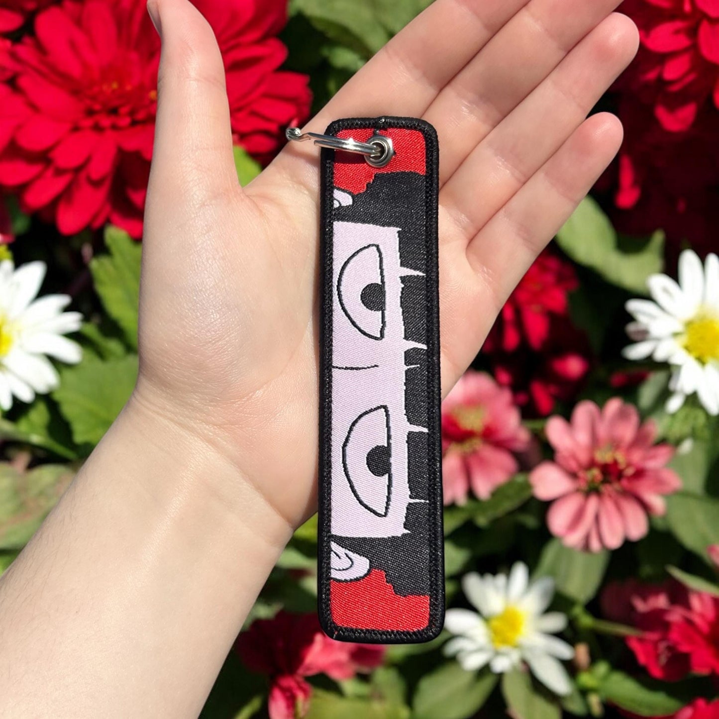 Calm Esper Embroidered Keychain