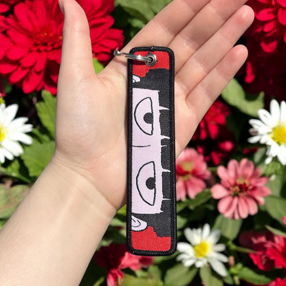 Calm Esper Embroidered Keychain