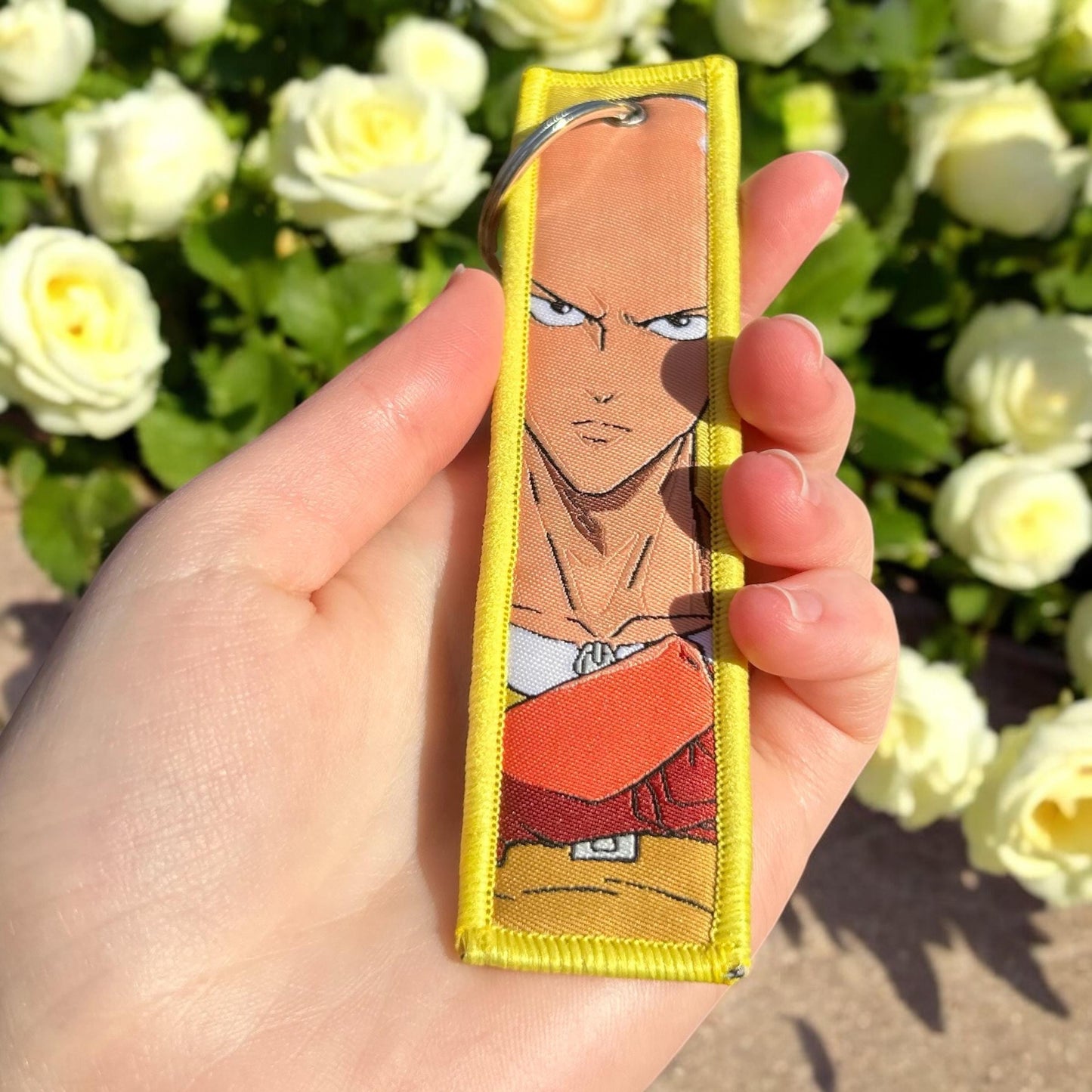 One Hit Hero Embroidered Keychain