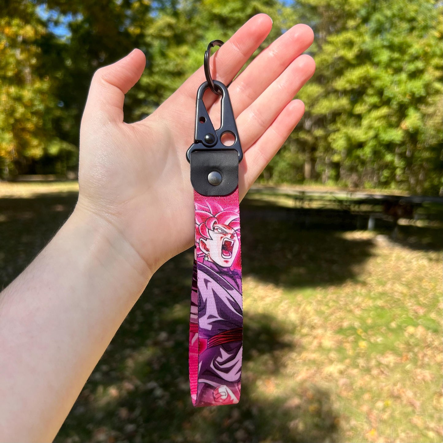Rose Aura Fighter Keychain Strap