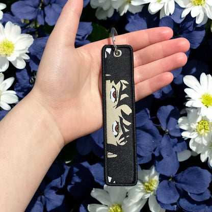 Interstellar Hunter Embroidered Keychain