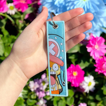 Kawaii Doctor Embroidered Keychain