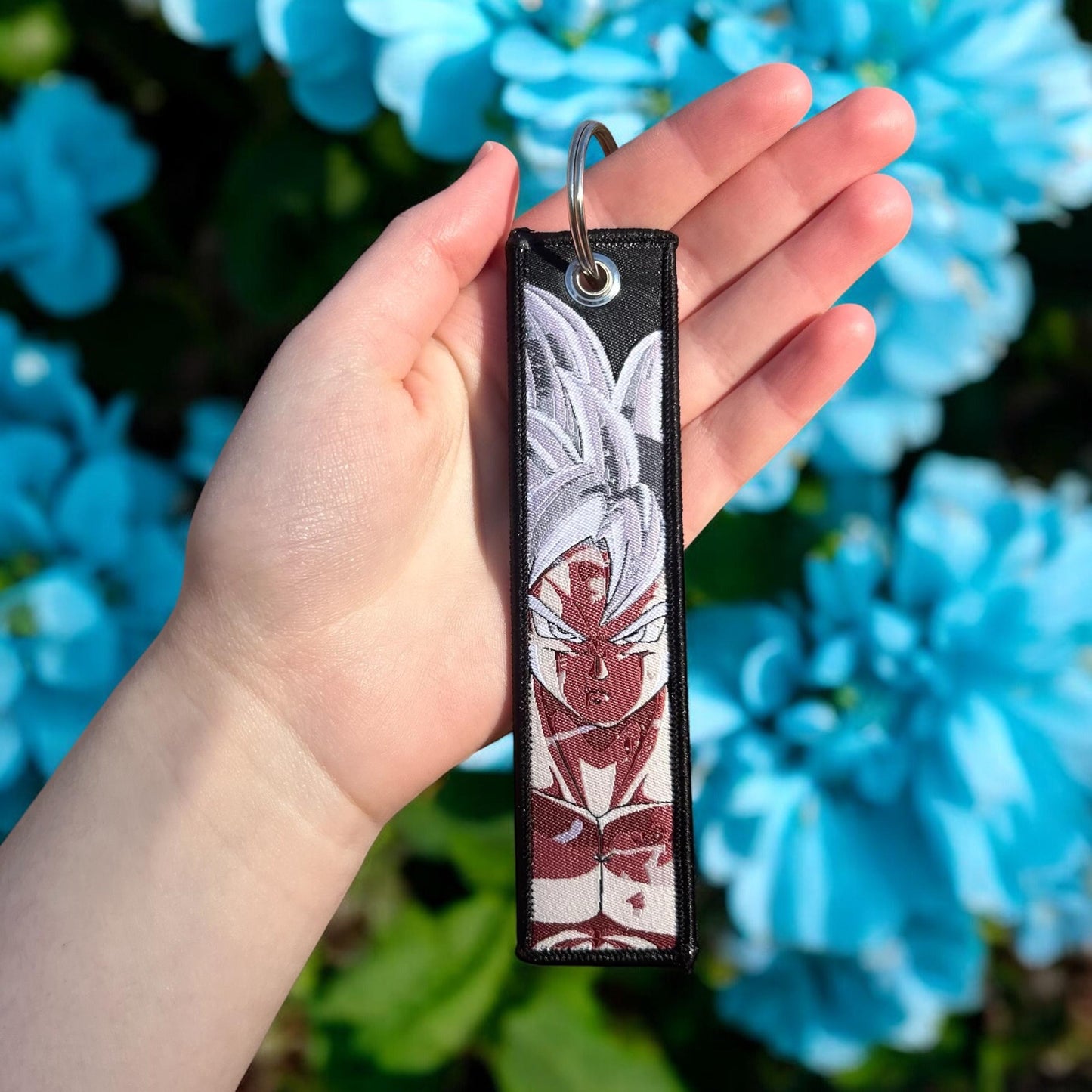 Ultra Power Warrior Embroidered Keychain