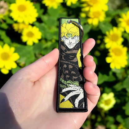 Vampiric Overlord Embroidered Keychain