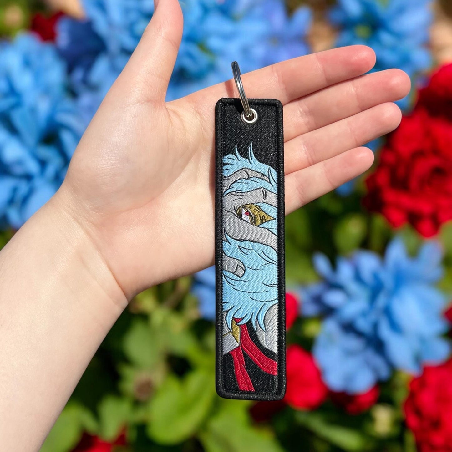 Chaotic Leader Embroidered Keychain