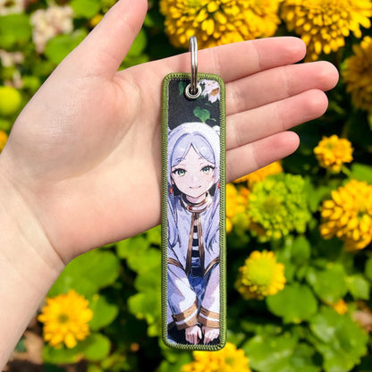 Companions Of The Past Embroidered Keychain