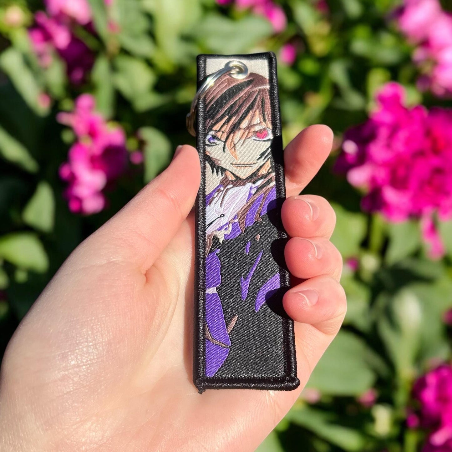 Dark Emperor Embroidered Keychain