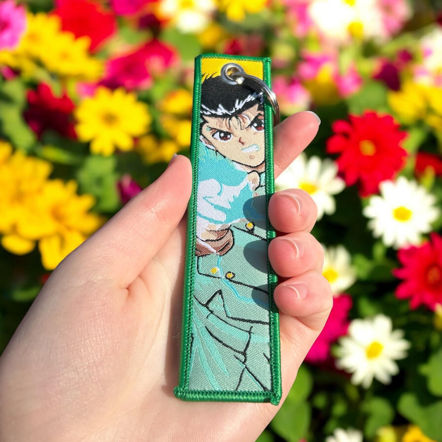 Spirit Detective Embroidered Keychain