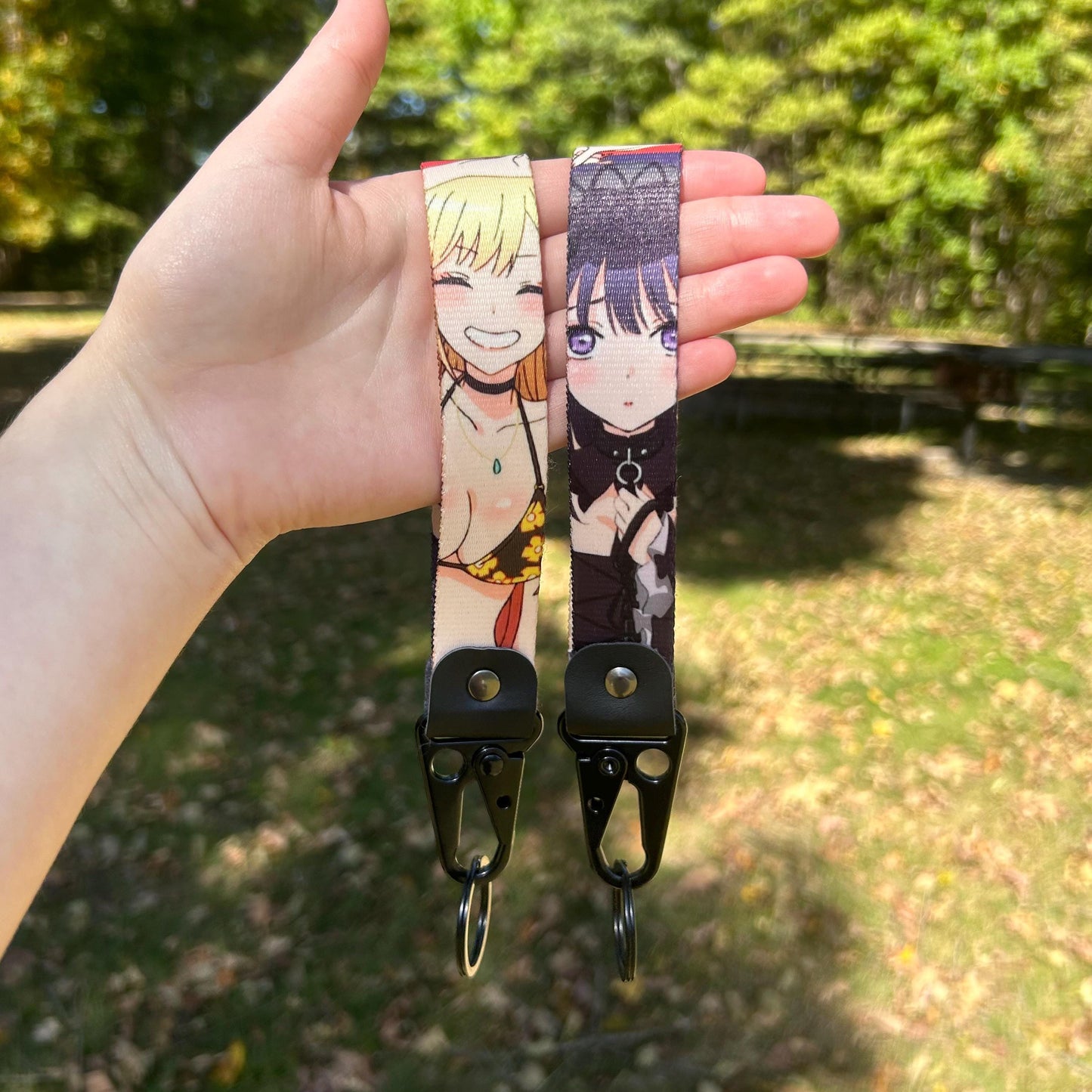 Stylish Cosplayer Keychain Strap
