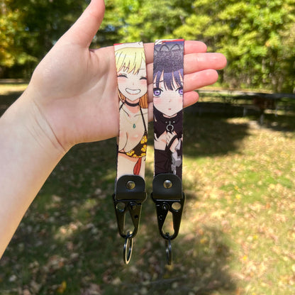 Stylish Cosplayer Keychain Strap