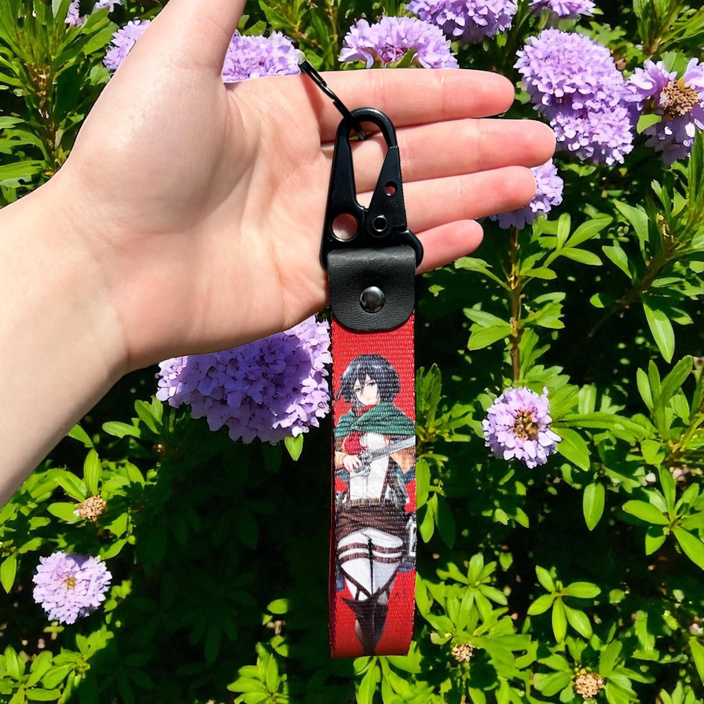 Courageous Warrior Keychain Strap