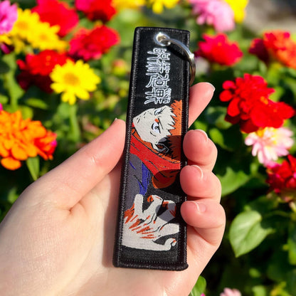 Two Souls Embroidered Keychain