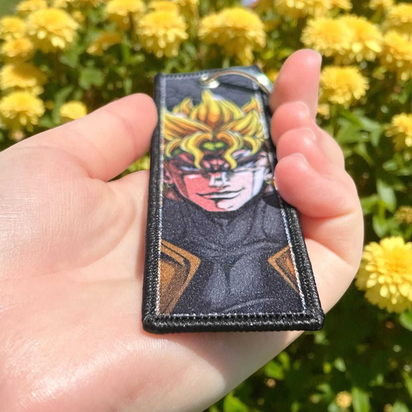 Golden Power Duo Keychain