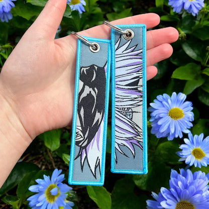 Blinded Energy Master Embroidered Keychain